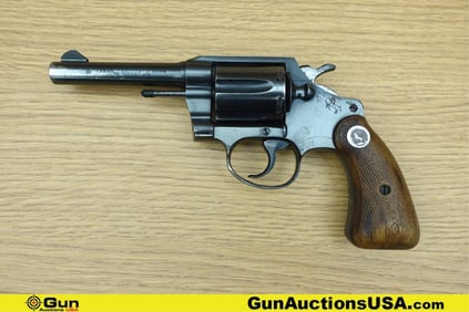 COLT POLICE POSITIVE SPECIAL .38 SPECIAL Revolver. Good condition, Normal Handling Marks, Scattered