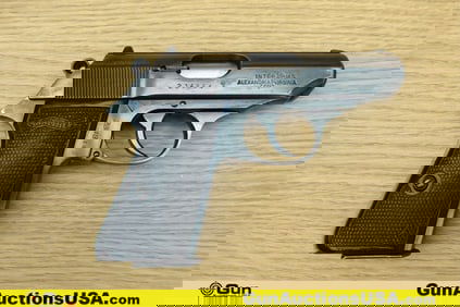 Walther PPK/s 9MM KURZ MATCHING NUMBERS Pistol. Excellent. 3.25" Barrel. Shiny Bore, Tight Action