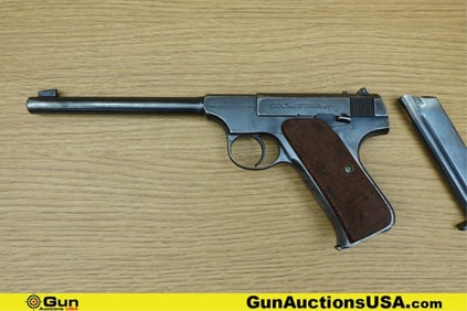 COLT THE WOODSMAN .22 LR COLLECTOR'S Pistol. Very Good. 6.5" Barrel. Shiny Bore, Tight Action Semi