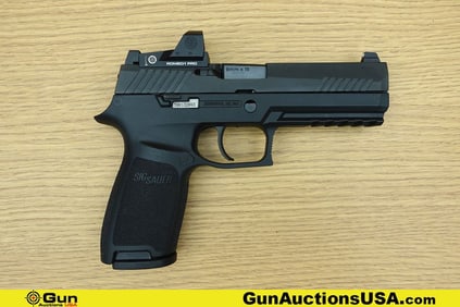 SIG SAUER P320 9MM Pistol. Very Good. 4.5" Barrel. Shiny Bore, Tight Action Semi Auto Features