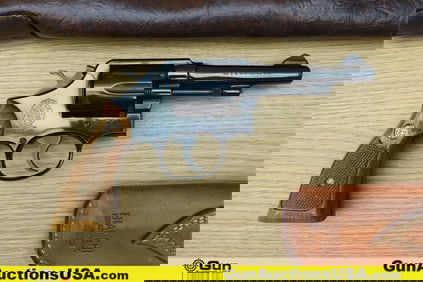S&W 10-5 .38 S&W SPECIAL CTG Revolver. Very Good. 4" Barrel. Shiny Bore, Tight Action Features a