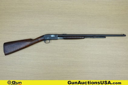 Remington Arms 12-A .22 S-L-LR Rifle. Fair Condition. 21.5" Barrel. Shootable Bore, Tight Action