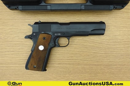 A.R. SALES / COLT 1911 45 ACP Pistol. Very Good. 5" Barrel. Shiny Bore, Tight Action Semi Auto This