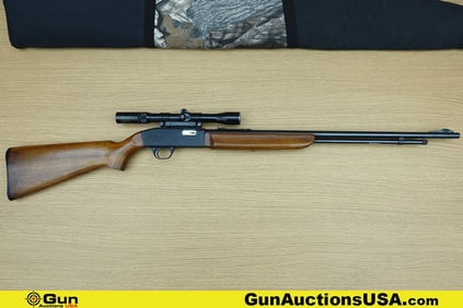J.C. HIGGINS 28 .22 LR Rifle. Very Good. 23.5" Barrel. Shiny Bore, Tight Action Semi Auto Features a