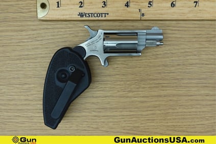 North American NAA 22MSHG 22MAG Revolver. Very Good. 1.25" Barrel. Shiny Bore, Tight Action Features