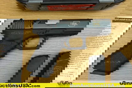 Glock 23 40 S&W Pistol. Excellent. 4" Barrel. Shiny Bore, Tight Action Semi Auto GEN 3, with a Fixed