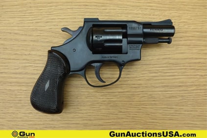 H. WEIHRAUCH SPORTWAFFEN ARMINIUS HW7 .22 LR Revolver. Very Good. 2.5" Barrel. Shiny Bore, Tight