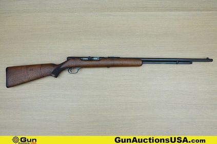 SAVAGE 6A .22 S-L-LR Rifle. Good condition, Normal Handling Marks, Scattered Spotting and/or