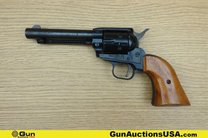KIMEL IND. WESTERN SIX .22 LR Revolver. Good condition, Normal Handling Marks, Scattered Spotting