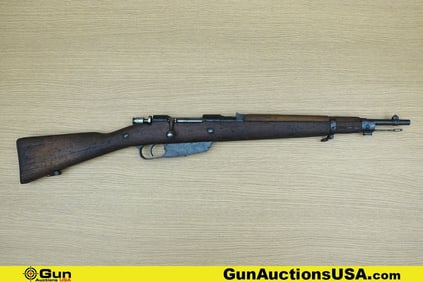 CAI. GEORGIA, VT CARCANO TS 8MM MAUSER CARBINE Rifle. Good condition, Normal Handling Marks,