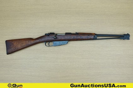 Gardone Val Trompia (ITALY) M38 CARCANO 6.5 CARCANO CARBINE Rifle. Good condition, Normal Handling