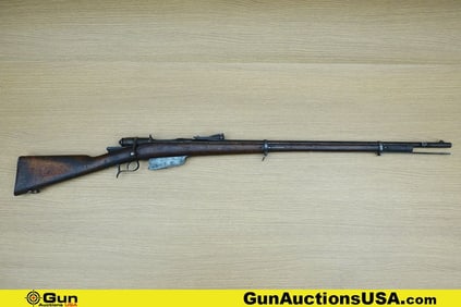 TORINO VETERILI 6.5 CARCANO Rifle. Good condition, Normal Handling Marks, Scattered Spotting and/or