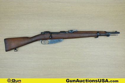 BRESCIA ARSENAL M91 CARCANO 6.5 CARCANO MATCHING NUMBERS Rifle. Good condition, Normal Handling