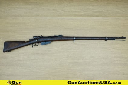 BRESCIA ARSENAL VETERILI 6.5 CARCANO Rifle. Good condition, Normal Handling Marks, Scattered