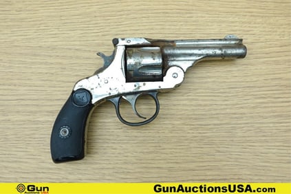 H&R TOP BREAK .38 S&W CTGE TOP BREAK Revolver. Fair Condition. 3.25" Barrel. Features a Front Blade