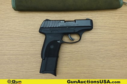 Ruger EC9S 9MM LUGER Pistol. Good condition, Normal Handling Marks, Scattered Spotting and/or