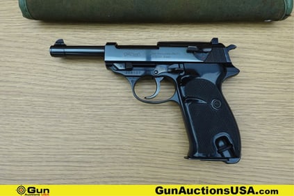 WALTHER WAFFENFABRIK P38 9MM PARA COLLECTOR'S Pistol. Very Good. 5" Barrel. Shiny Bore, Tight Action