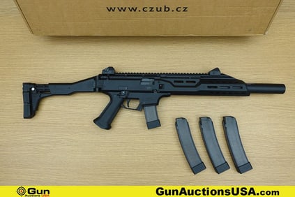 CZ SCORPION EVO 3 S1 9X19 Rifle. Very Good. 16" Barrel. Shiny Bore, Tight Action Semi Auto Features
