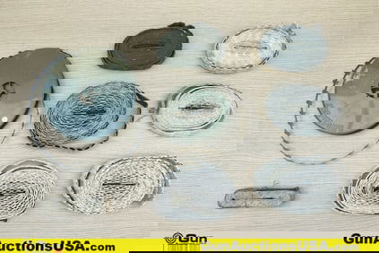 Military Surplus VINTAGE Razor Wire. Very Good. One Spool of U.S. Razor Wire and Seven 250 Round