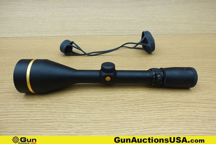 Leupold VX-3L Scope. Excellent. Matte Black, Iconic Gold Leupold Accents, 4.5-14x50MM Scope BDC