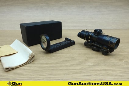 Nydar, Military Surplus 47, M38A2 Sight, Scope. Very Good. 1 WWII Sherman Tank Telescope and 1 Nydar