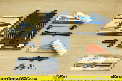 Tasco, BSA, Crossman 663A, Etc Scopes, Bore Sight. Excellent. 1 Multi-Caliber Bore Sight and 3