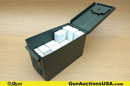 Tulammo 7.62x39 Ammo. 600 Total Rounds of 122 Grain Steel Case, Includes Medium OD Metal Ammo Can..