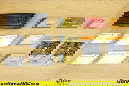 FED, WIN, Etc. .45 AUTO, 9mm, .44 MAG Ammo. 665 Total Rounds; 350 Rounds of .45 AUTO, 300 Rounds of