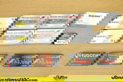 Tulammo, Win, Sig, Etc. .45 ACP, .45 Colt Ammo. 608 Total Rounds; 109 Rounds of .45 ACP HP, 300