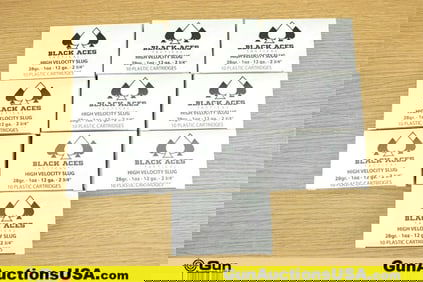Black Aces 12 Ga. Ammo. 100 Rounds of 12 Ga. 2 3/4 " Slugs.. (75566) (GSCU41)