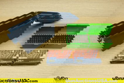 Lapua, Etc. .308 CAL Ammo. Approx. 130 Rounds of .308 Cal Assorted Gain and Type. Includes Small