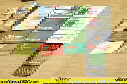 Rem, Horn, Fed, Etc. .357 MAG, .38 S&W, .38 ACP, Etc. Ammo. Approx. 800 Total Rounds; 417 Rounds of