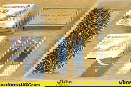 WIN, CCI, Etc .22 LR Ammo. Approx. 2149 Rounds of Assorted Grain Weght and Type .22 LR.. (75948)