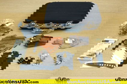 Salt Creek, Danco, Galco, Etc. Accessories. Very Good. One New Pistol Case, Four Leather Holsters,