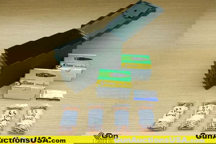 Sierra, Lapua 6.5 MM Projectiles. 1400 Projectiles in a Green, Medium Metal Ammo Can. . (74876)