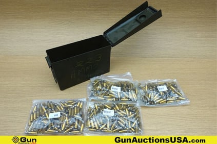 6.5 GRENDEL Casings. Approx. 400 Rds. Includes Green Small Metal Ammo Can. . (74799) (GSCU87)