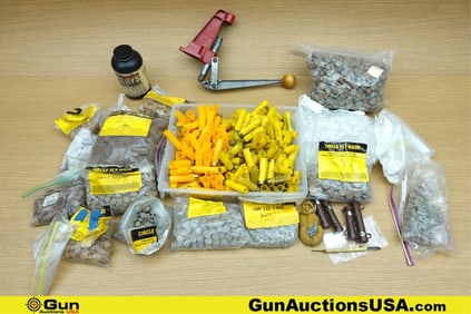 Lee, Ballistic Products, Etc. 20 Ga. Etc. Reloading Equip.. Good Condition. One Single Stage