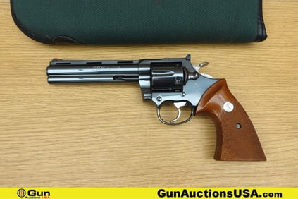 COLT PYTHON .357 MAGNUM SNAKE GUN Revolver. Very Good. 5.75" Barrel. Shiny Bore, Tight Action WOW!