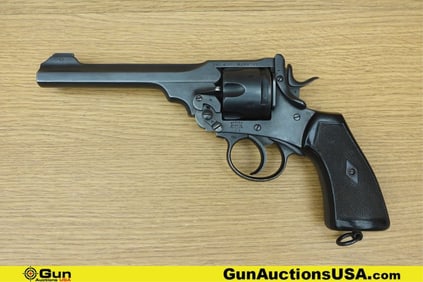 WEBLEY MARK VI .455 WEBLEY COLLECTOR'S TOP BREAK Revolver. Good condition, Normal Handling Marks,