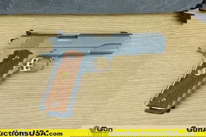 COLT COMBAT TARGET SERIES 80 .45 ACP Pistol. Very Good. 4.75" Barrel. Shiny Bore, Tight Action Semi