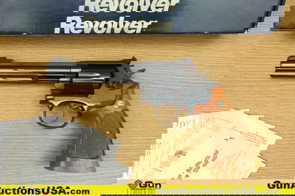S&W 586 .357 MAGNUM COLLECTOR'S Revolver. Very Good. 5.75" Barrel. Shiny Bore, Tight Action A robust