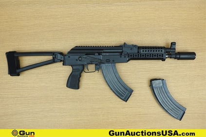 Palmetto State Armory AK-P7 7.62 x 39 Pistol. Very Good. 12" Barrel. Shiny Bore, Tight Action Semi