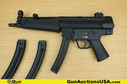H&K Umarex MP5-22 .22 LR THREADED BARREL Pistol. Excellent. 9" Barrel. Shiny Bore, Tight Action
