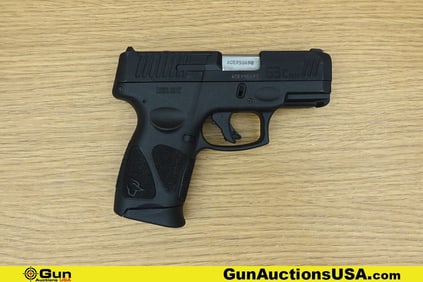 TAURUS G3C 9X19 Pistol. Very Good. 3" Barrel. Shiny Bore, Tight Action Semi Auto Features a