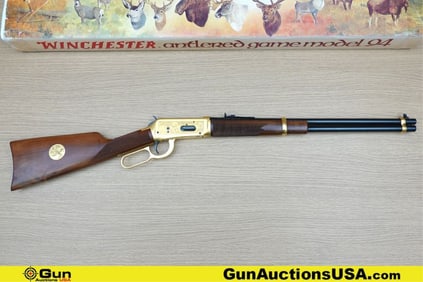 Winchester 94 ANTLERED GAME 30-30 WIN COMMEMORATIVE Rifle. Like New. 20" Barrel. Lever Action