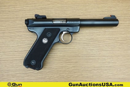 Ruger MARK II TARGET .22 LR TARGET Pistol. Very Good. 5.5" Barrel. Shiny Bore, Tight Action Semi
