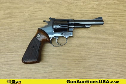 S&W 34-1 .22 LR Revolver. Very Good. 4" Barrel. Shiny Bore, Tight Action Features a Fluted Six Shot