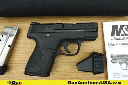 S&W M&P 9 SHIELD 9X19 Pistol. Excellent. 3" Barrel. Shiny Bore, Tight Action Semi Auto Compact and