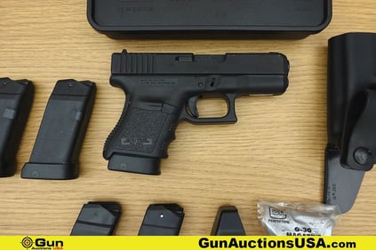 Glock 30 45 ACP Pistol. Very Good. 3.5" Barrel. Shiny Bore, Tight Action Semi Auto Compact