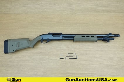 REMINGTON 870 TACTICAL 12 ga. HOME DEFENSE Shotgun. Excellent. 20" Barrel. Shiny Bore, Tight Action